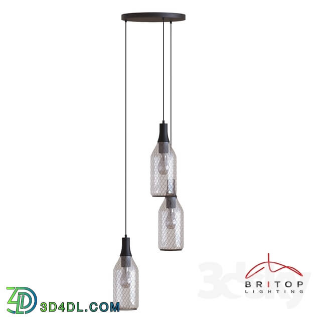 Ceiling light - OM Pendant chandelier Britop Barla 1191304