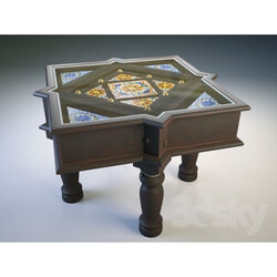 Table - table in Oriental style 