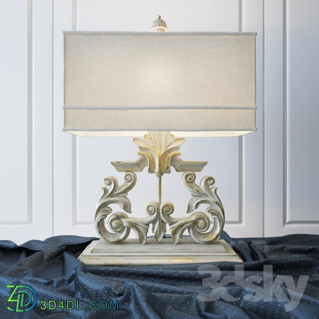 Table lamp - Table Lamp Golden Harp Table Lamp