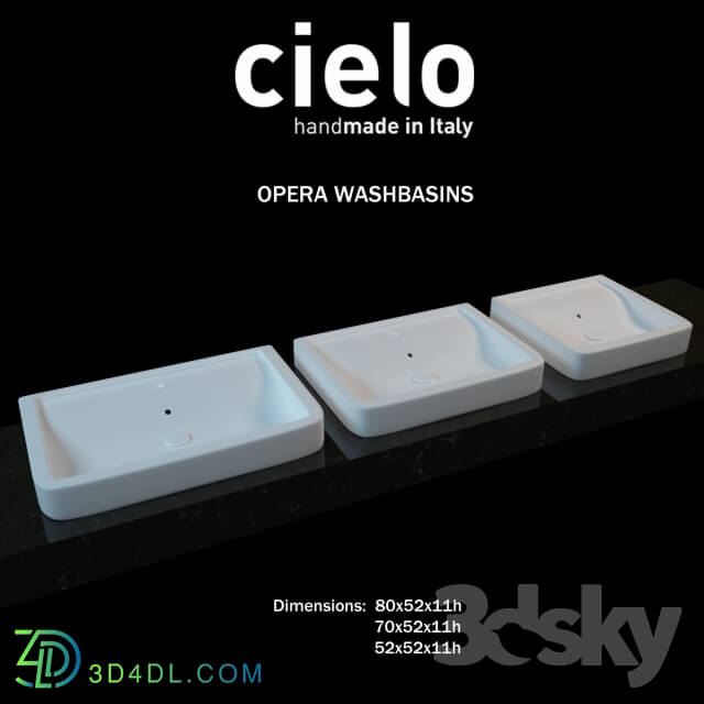 Wash basin - Cielo Opera Washbasins