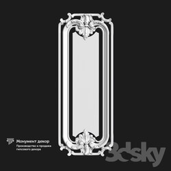 Decorative plaster - OM Architectural mirror ST 18 