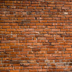 Brick - Red brick wall texture 