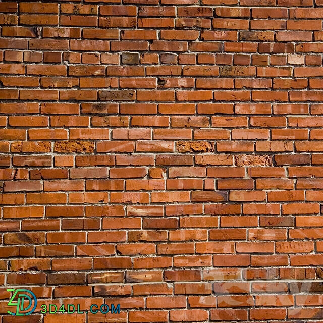 Brick - Red brick wall texture