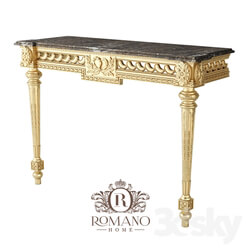 Table - _OM_ Giovanna Console _two legs_ Romano Home 