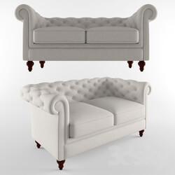 Sofa - Huntington chesterfield settee 