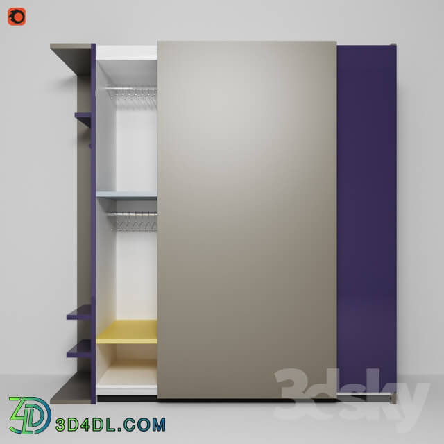Wardrobe _ Display cabinets - Wardrobe Duee Lago