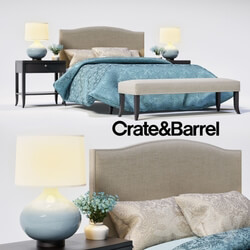 Bed - Colette Crate _amp_ Barrel 