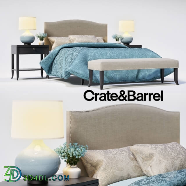 Bed - Colette Crate _amp_ Barrel