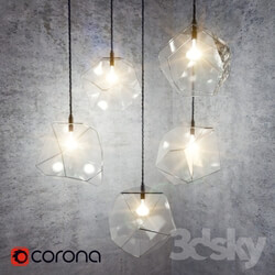 Ceiling light - Crystal Pendant Lights 