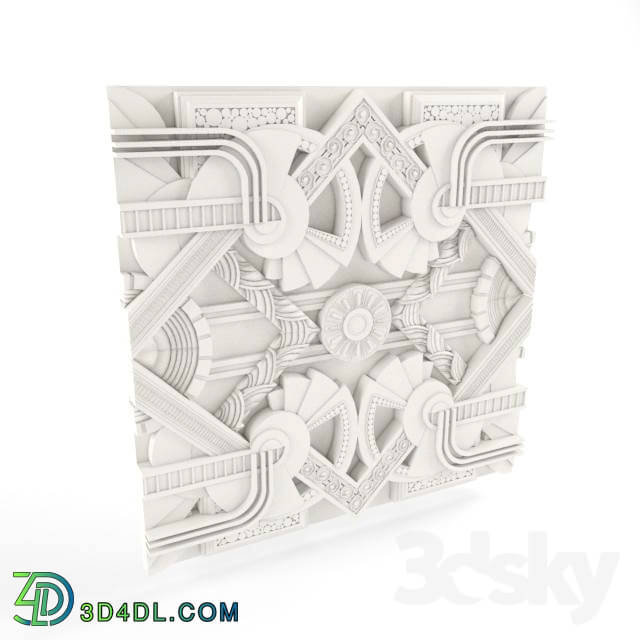 Decorative plaster - Panel