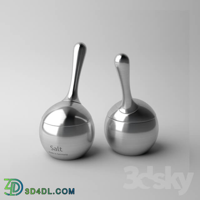 Other kitchen accessories - Twist Salt _amp_ Pepper Mills by Philip Bro Ludvigsen