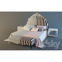 Bed - Fratelli Barri  stool and table _Visionnaire_ 