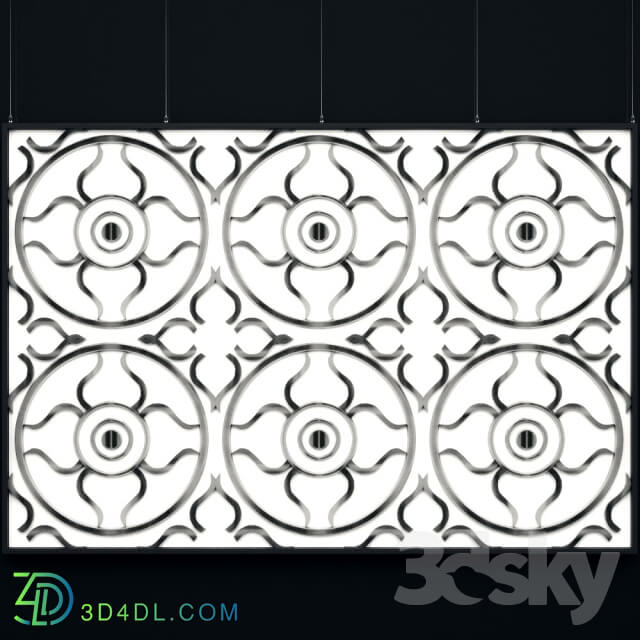 Other decorative objects - Decor for wall. Panel. 3D