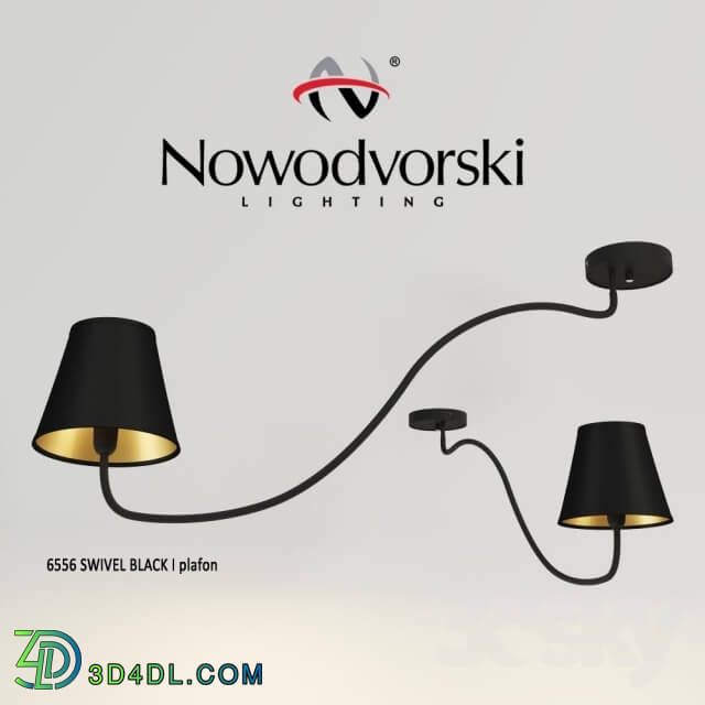 Ceiling light - NOWODVORSKI SWIVEL BLACK