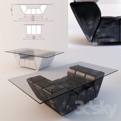 Table - coffee table 