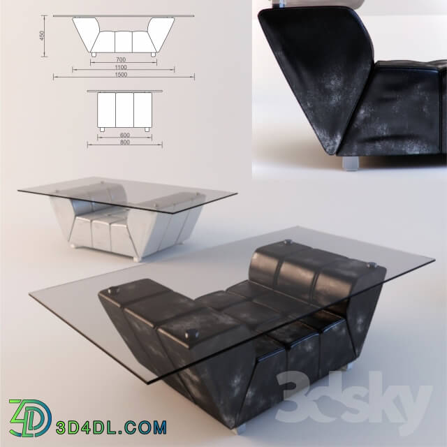 Table - coffee table