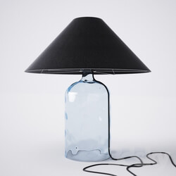 Floor lamp - Glass floor lamp 