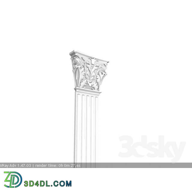 Decorative plaster - Pilaster