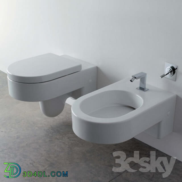 Toilet and Bidet - toilet and bidet