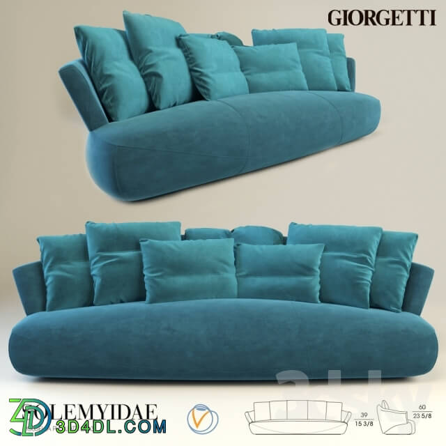 Sofa - Giorgetti Solemyidae Sofa by Rossella Pugliatti - 2013