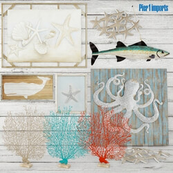 Other decorative objects - Marine decorative set. pier1 