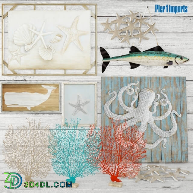 Other decorative objects - Marine decorative set. pier1