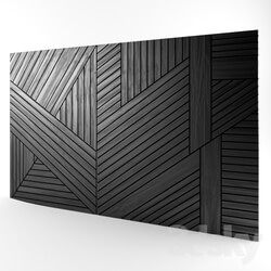 Other decorative objects - Wall panel in wood 