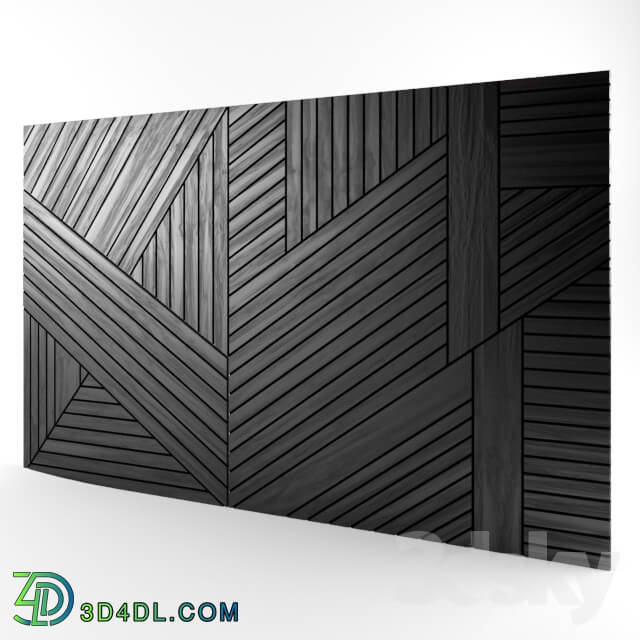 Other decorative objects - Wall panel in wood