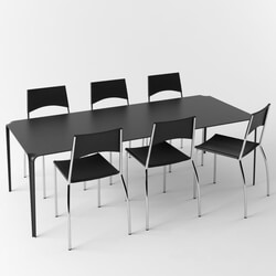 Table _ Chair - chair and table 