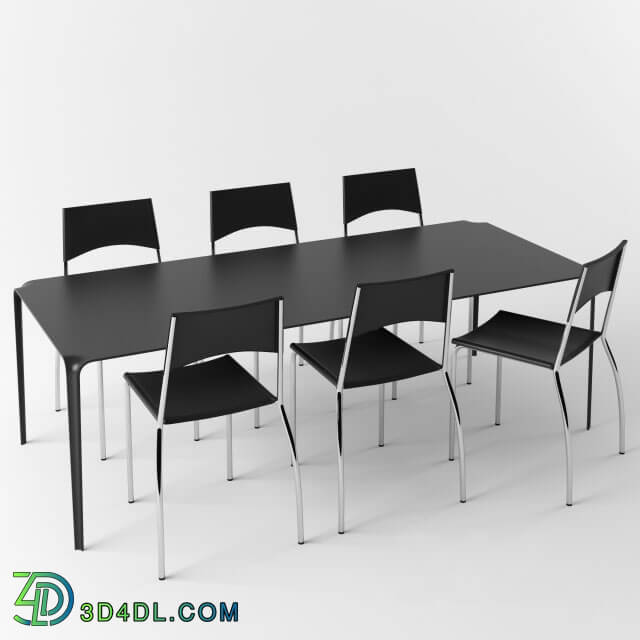 Table _ Chair - chair and table