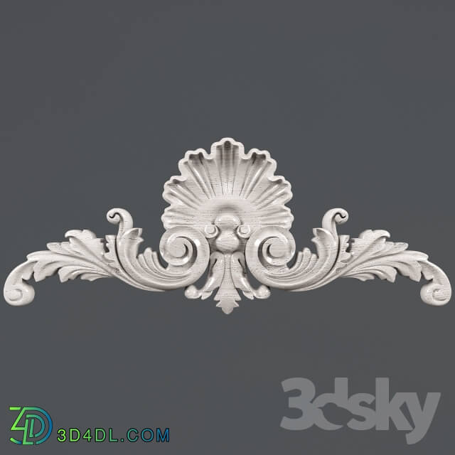 Decorative plaster - Carved decorations