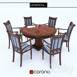 Office furniture - Conference Table with chairs Genoveva 