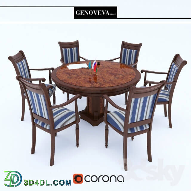 Office furniture - Conference Table with chairs Genoveva