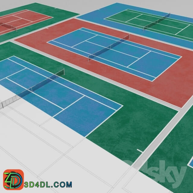 Sports - Tennis court