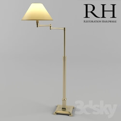 Floor lamp - Petite Candlestick Swing-Arm 