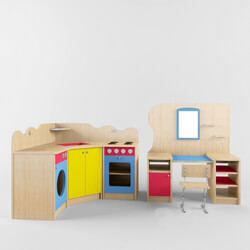 Table _ Chair - Furniture for kindergarten _part 1_ 