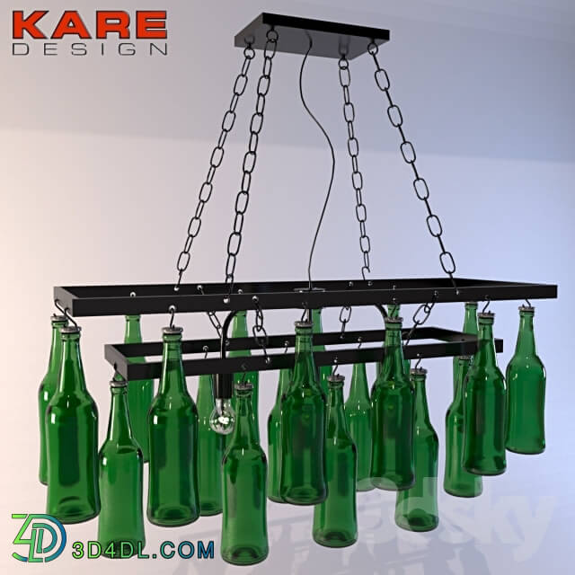 Ceiling light - KARE Pendant Lamp Beer Bottles