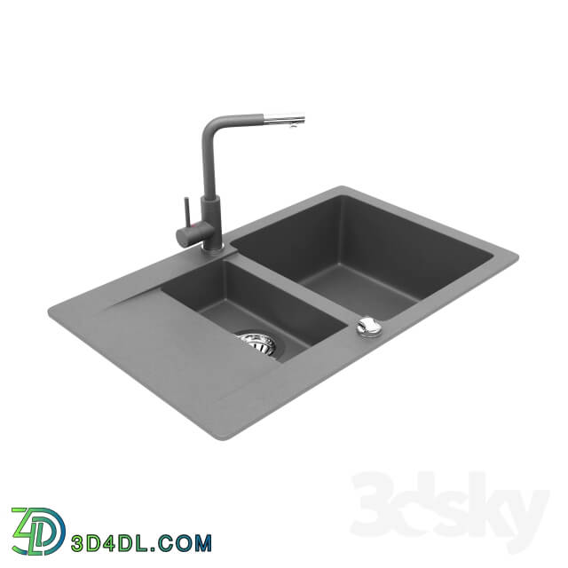 Sink - AquaSanita CUBA SQC 151 _ FORTE 5555