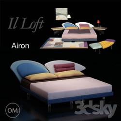 Bed - IL Loft_ bed Airon 