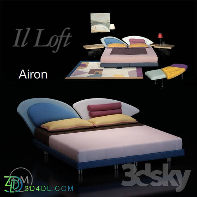 Bed - IL Loft_ bed Airon