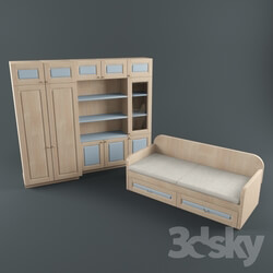 Wardrobe - Furniture in the nursery boy 