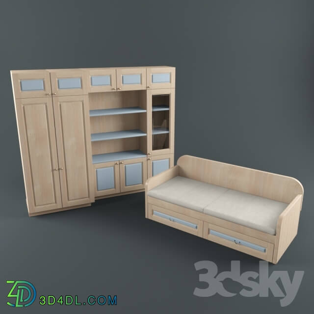 Wardrobe - Furniture in the nursery boy