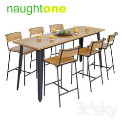 Table _ Chair - Naughtone Construct Table Set 