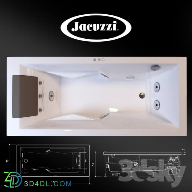 Bathtub - Jacuzzi MyWay 170