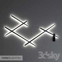 Wall light - Wall lamp FORSTLIGHT KITANA 3 _ 5 