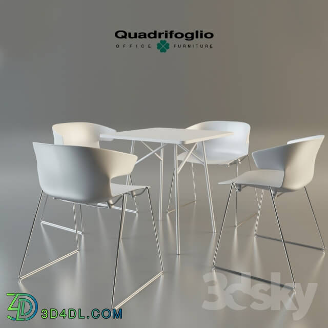 Table _ Chair - quadrifoglio cove