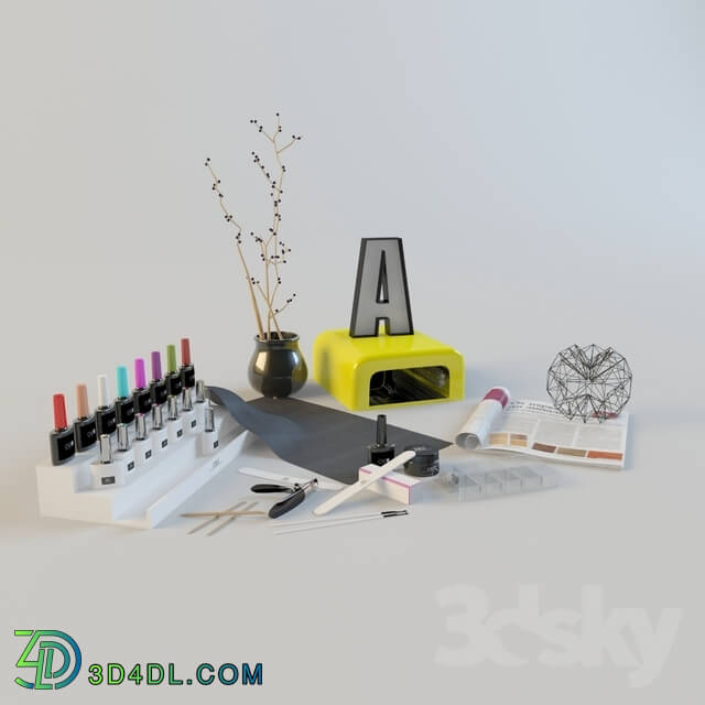 Beauty salon - Manicure set