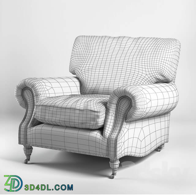 Arm chair - OM Armchair Balmoral_ Balmoral 1 Seater