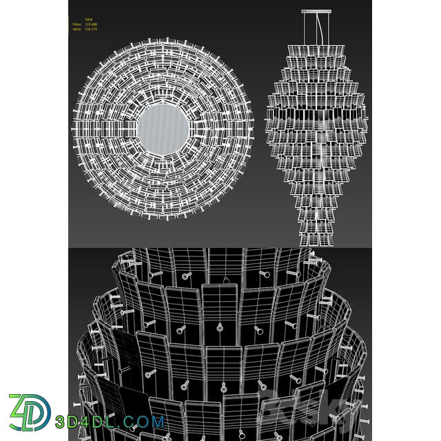 Ceiling light - Chimera multiforme