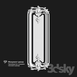 Decorative plaster - OM Architectural mirror ST 19 